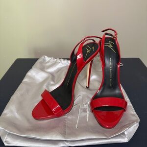 Giuseppe Zanotti patent leather sandals